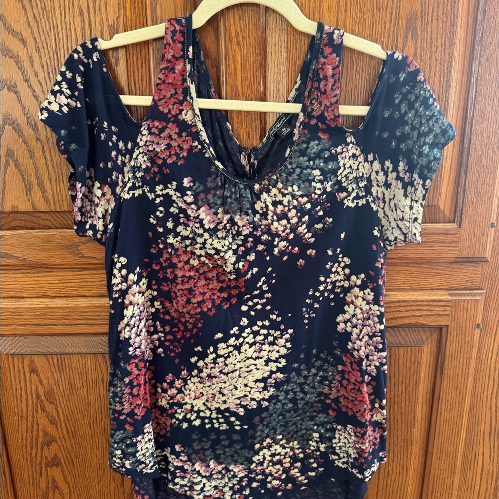 Lucky Brand Floral Print Women's Top